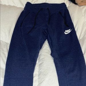 Navy blue Nike joggers!!